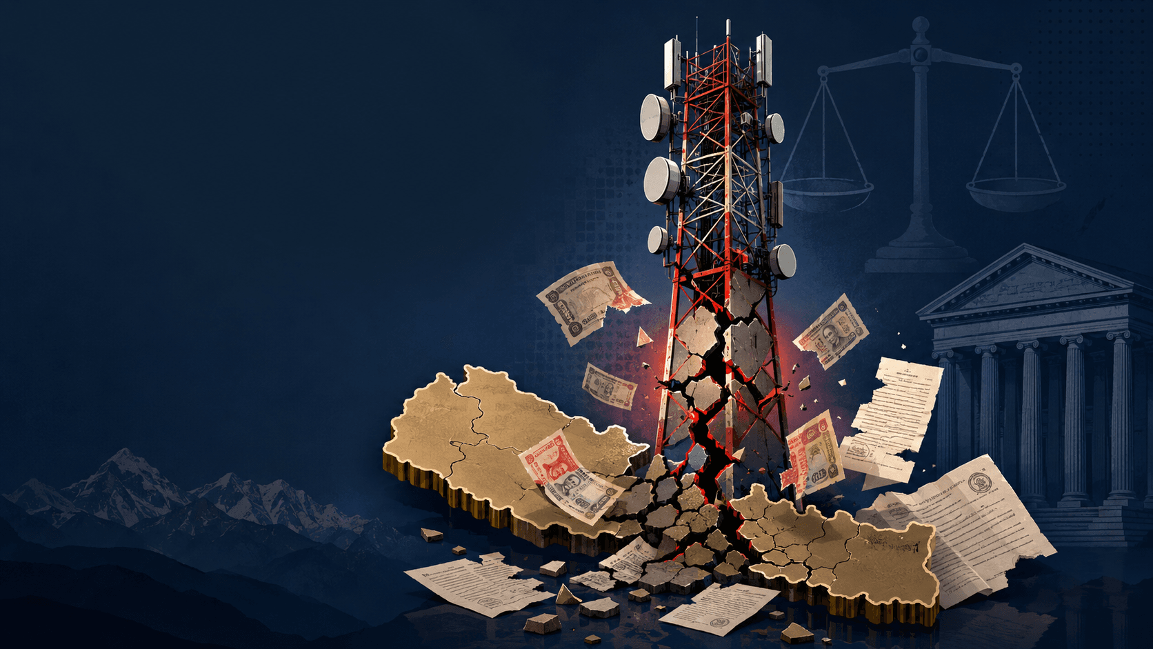 "Rs 95 Billion Lost: How Political Interference Is Bleeding Nepal's Telecom Sector Dry"